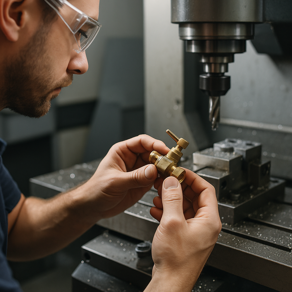 정밀 황동 밸브 이미지