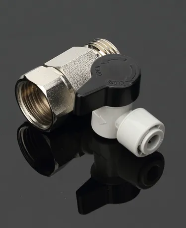 Brass Body + Plastic Valve-Adapter